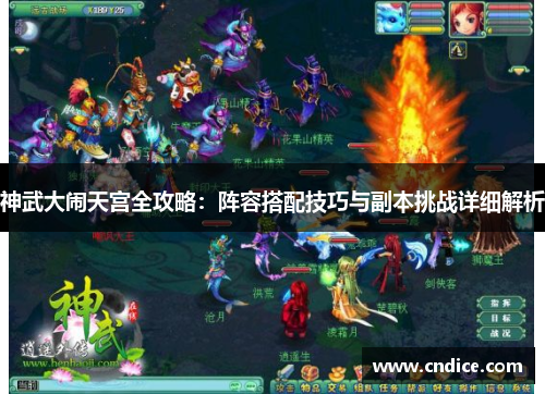 神武大闹天宫全攻略：阵容搭配技巧与副本挑战详细解析